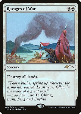 Ravages of War Judge Rewards Promo 2015